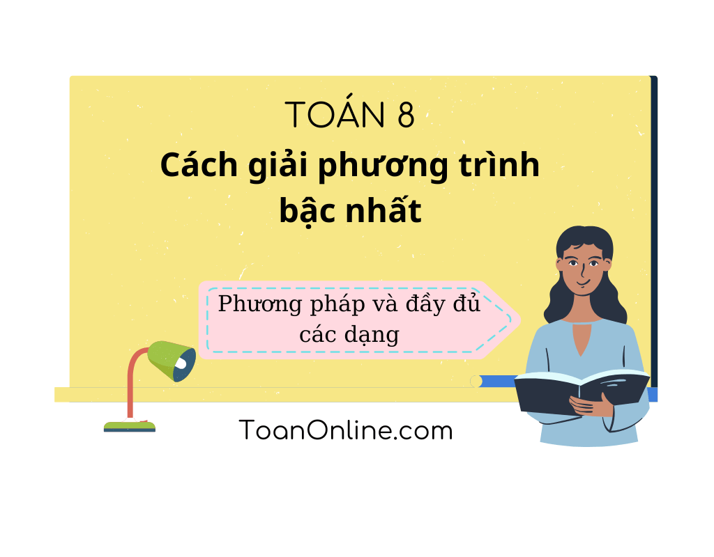 cách giải phương trình bậc nhất